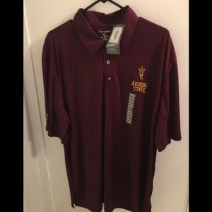NWT champion asu embroidered sleeve polo 2xl